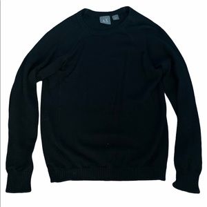 Men’s Armani A/X black sweater size S